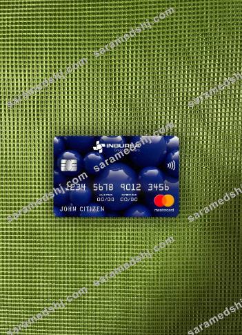 Mexico Inbursa bank mastercard photolook front